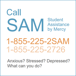 Call SAM - Student Assistance by Mercy