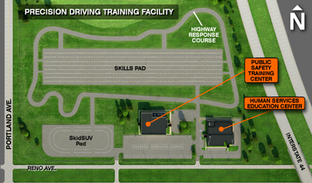 Precision Driving Training Course Layout