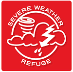 Severe Weather Refuge Sign