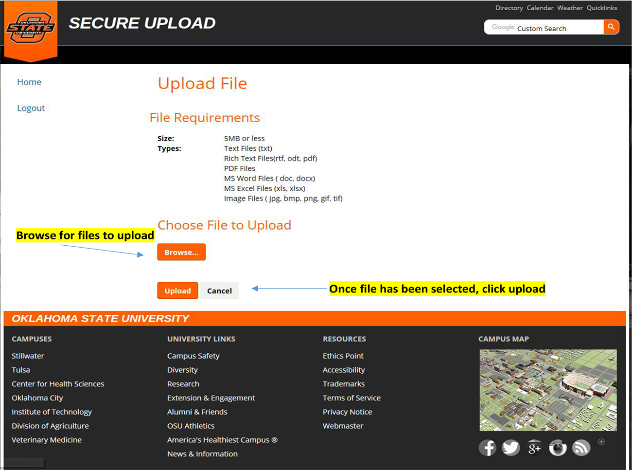 Secure File Upload Image