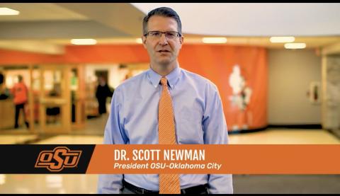 Dr. Scott Newman end-of-semester video message | Oklahoma State University-Oklahoma  City